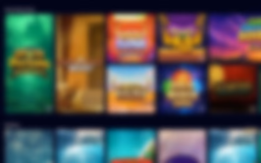 William Hill games lobby with slot tiles