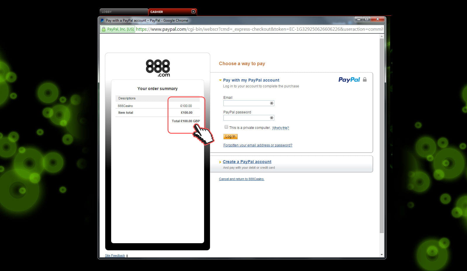 free slots that pay paypal