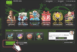 Online Casino Log In and Cashier